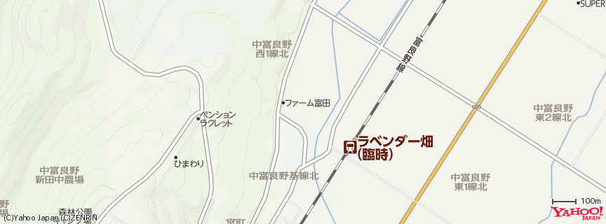 ファーム富田 Farm Tomita 地図 ファーム富田 Farm Tomita 地図