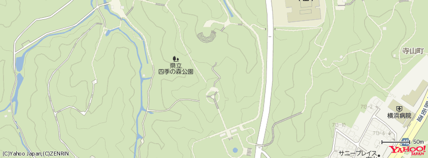四季の森公園 地図 四季の森公園 地図