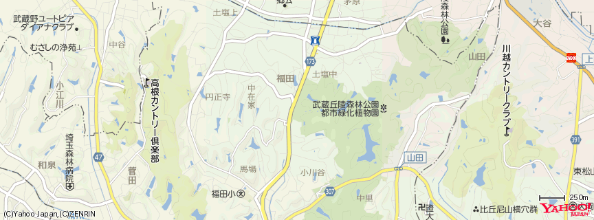 国営武蔵丘陵森林公園 地図 国営武蔵丘陵森林公園 地図