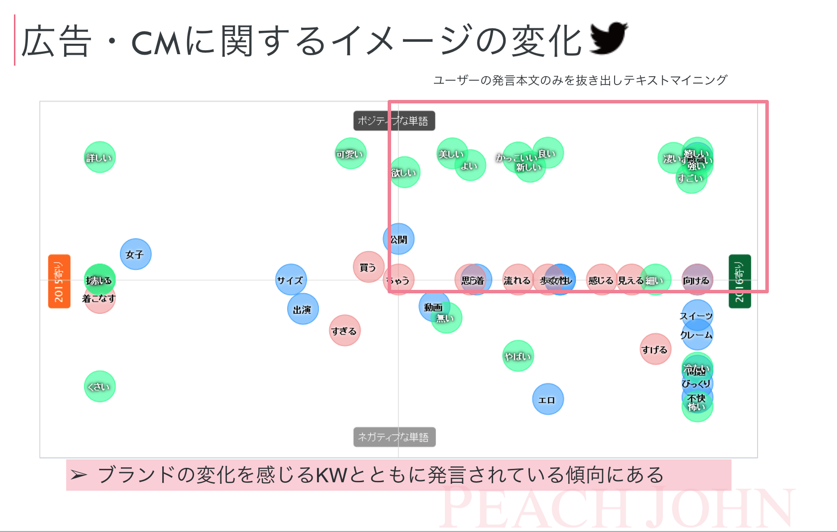 ネガ・ポジの可視化画像