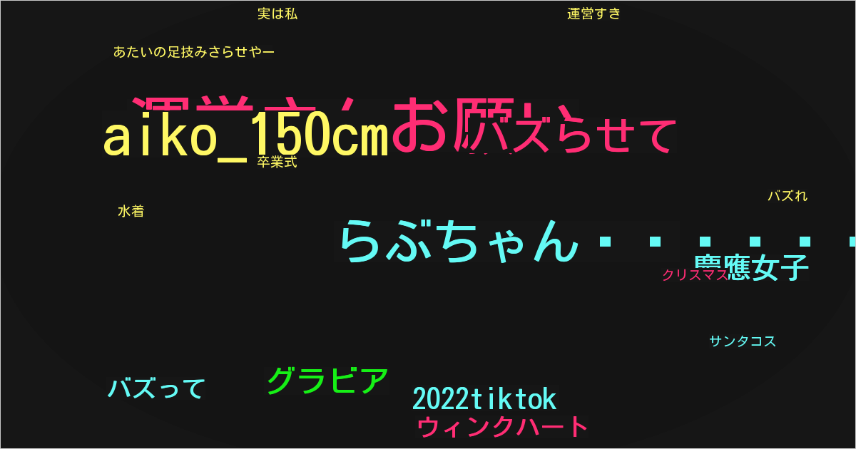 らぶちゃん🍣🥀 TikTok : 人気のティックトッカー