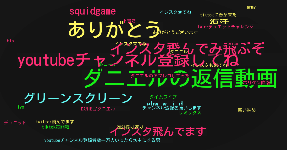 DANIEL/ダニエル
