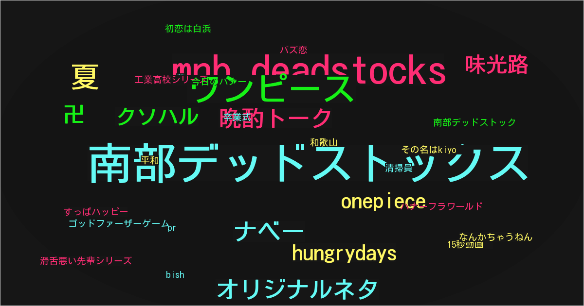 南部デッドストックス