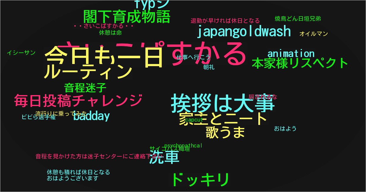 ☯️さいこぱすかる☯️