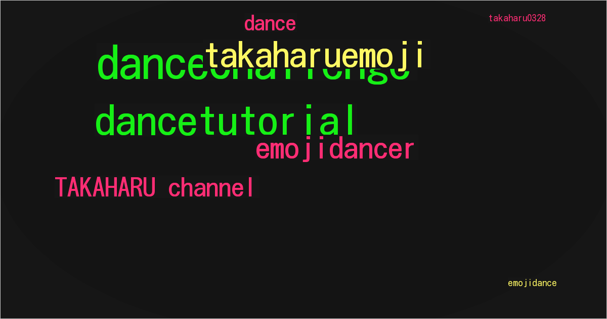 TAKAHARU channel